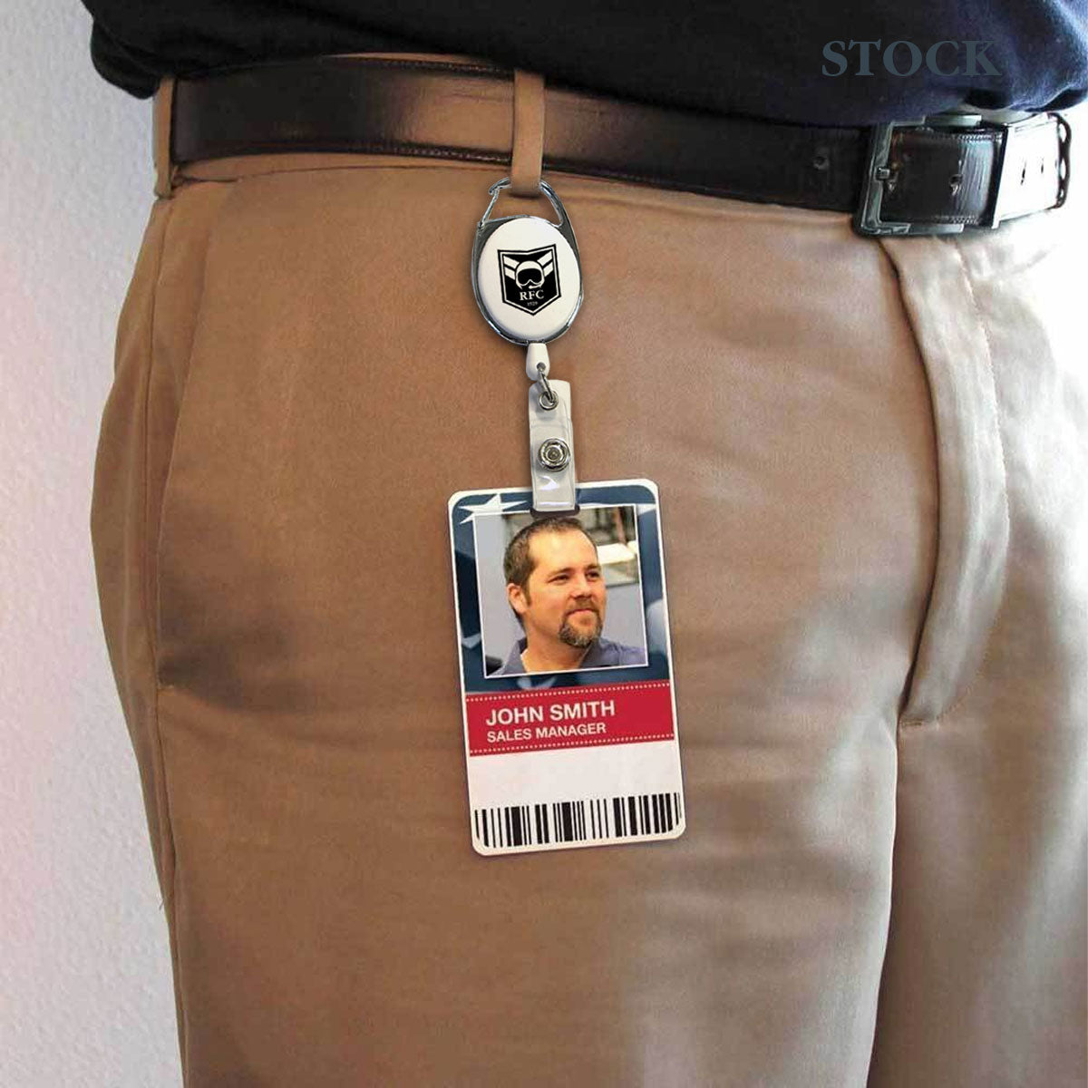 RFC Badge Holder with Carabiner