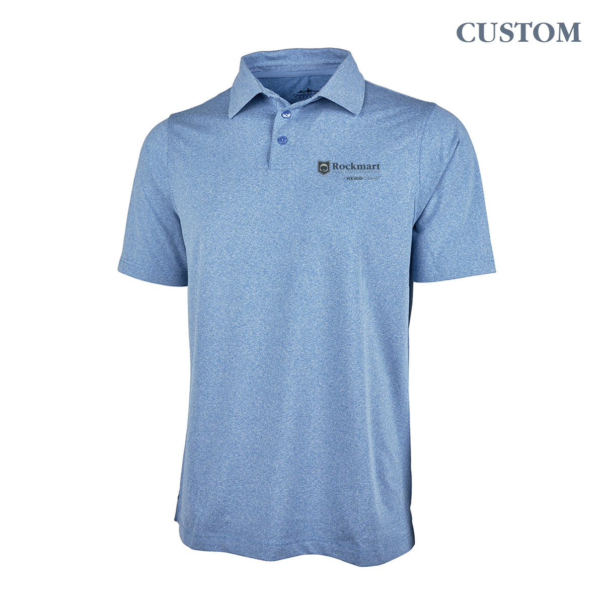 Heathered Eco-Logic Polo