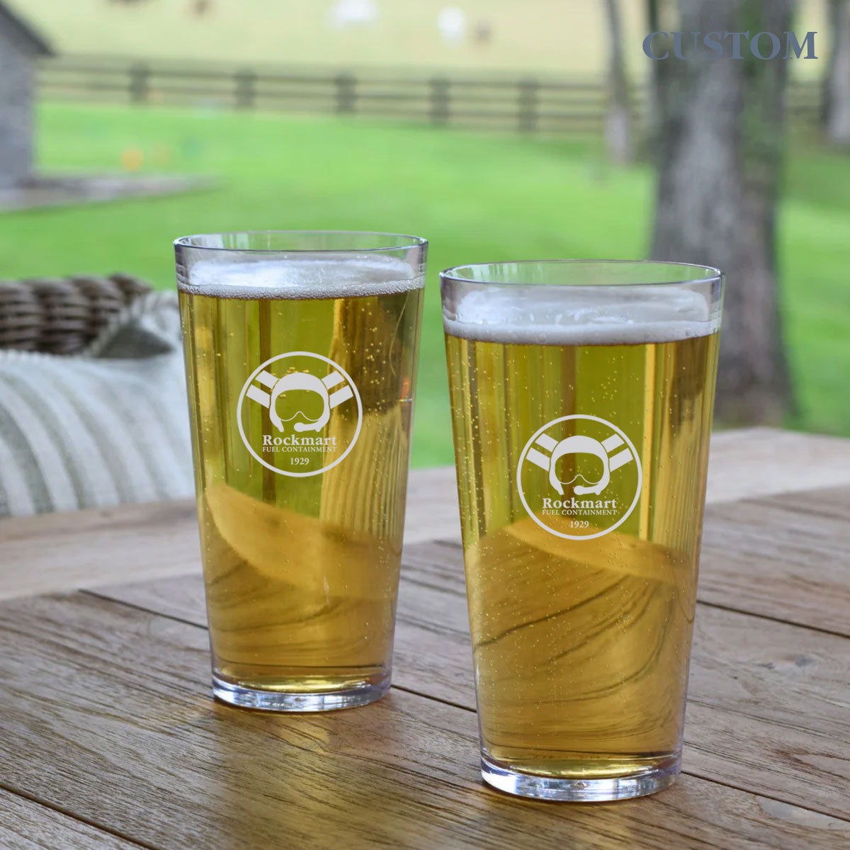 Sym 16oz Clear Pint Glass